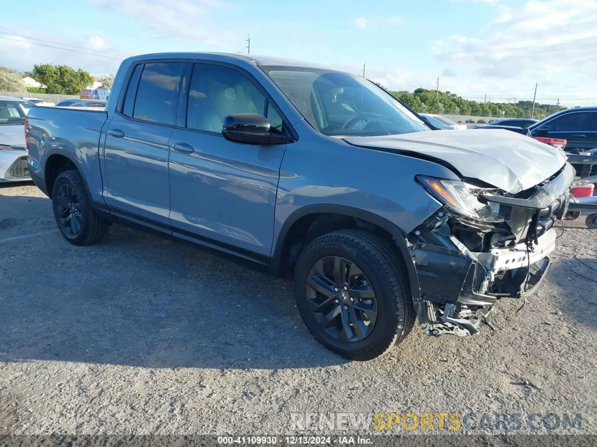 1 Photograph of a damaged car 5FPYK3F18RB032599 HONDA RIDGELINE 2024