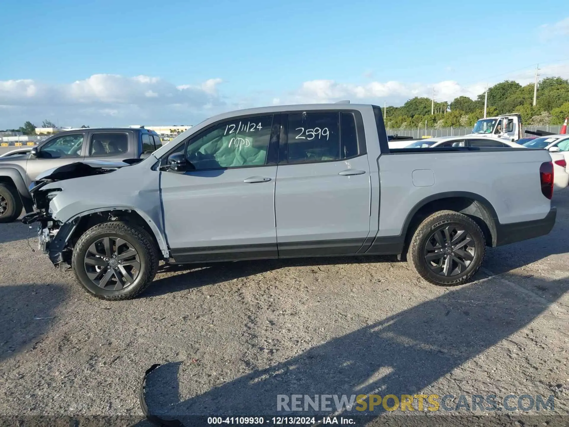 14 Photograph of a damaged car 5FPYK3F18RB032599 HONDA RIDGELINE 2024