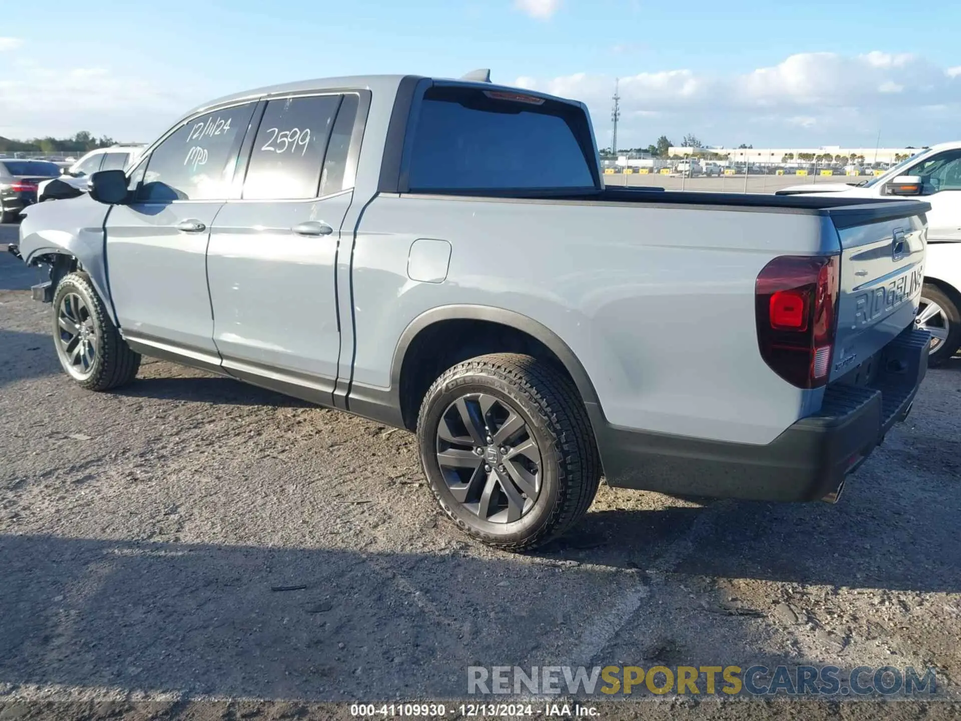 3 Photograph of a damaged car 5FPYK3F18RB032599 HONDA RIDGELINE 2024