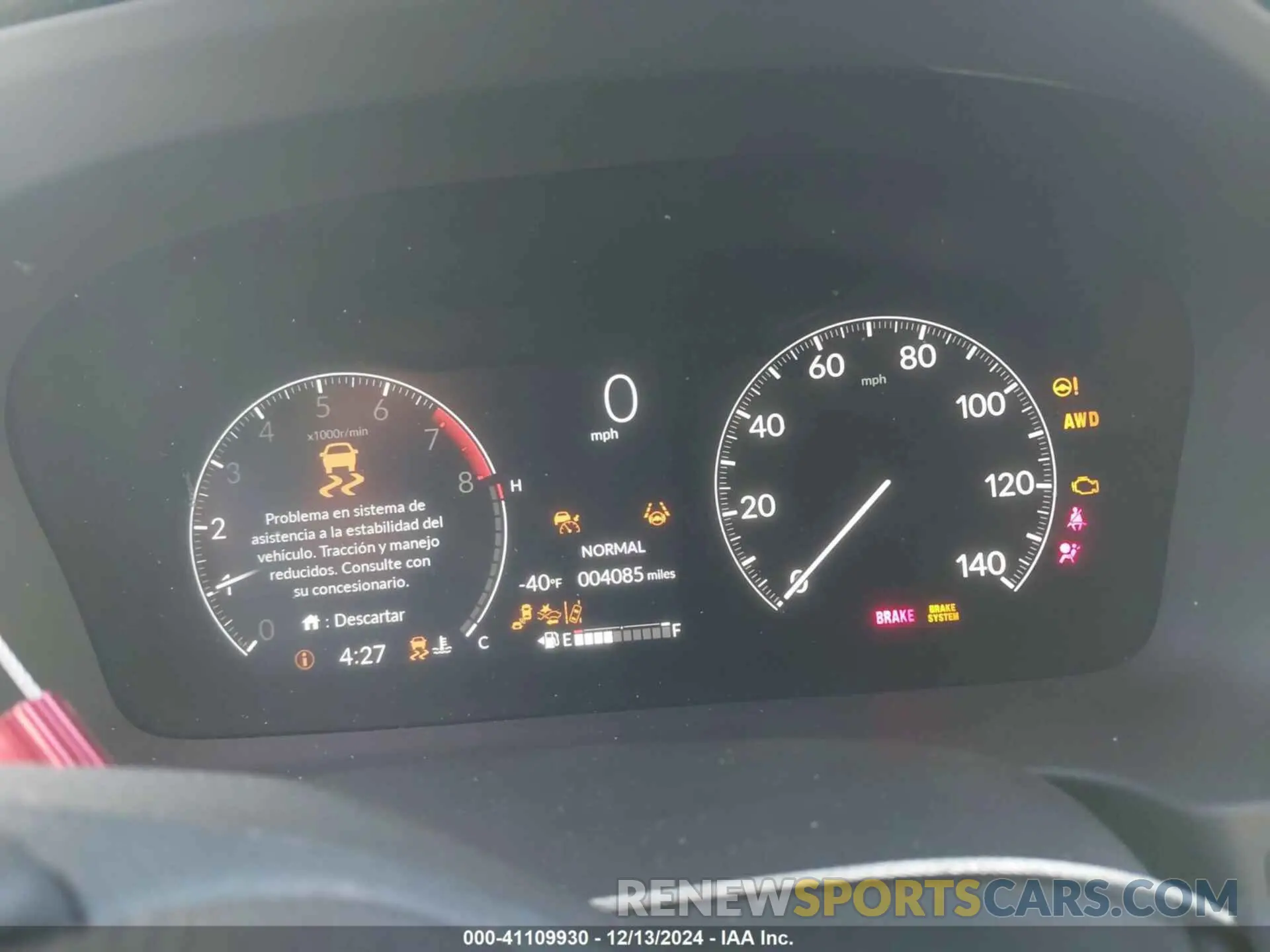 7 Photograph of a damaged car 5FPYK3F18RB032599 HONDA RIDGELINE 2024