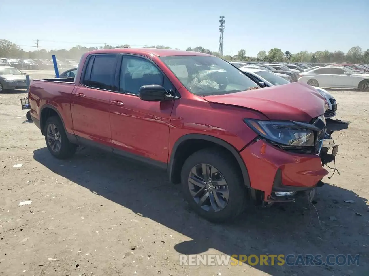 4 Photograph of a damaged car 5FPYK3F1XRB005520 HONDA RIDGELINE 2024