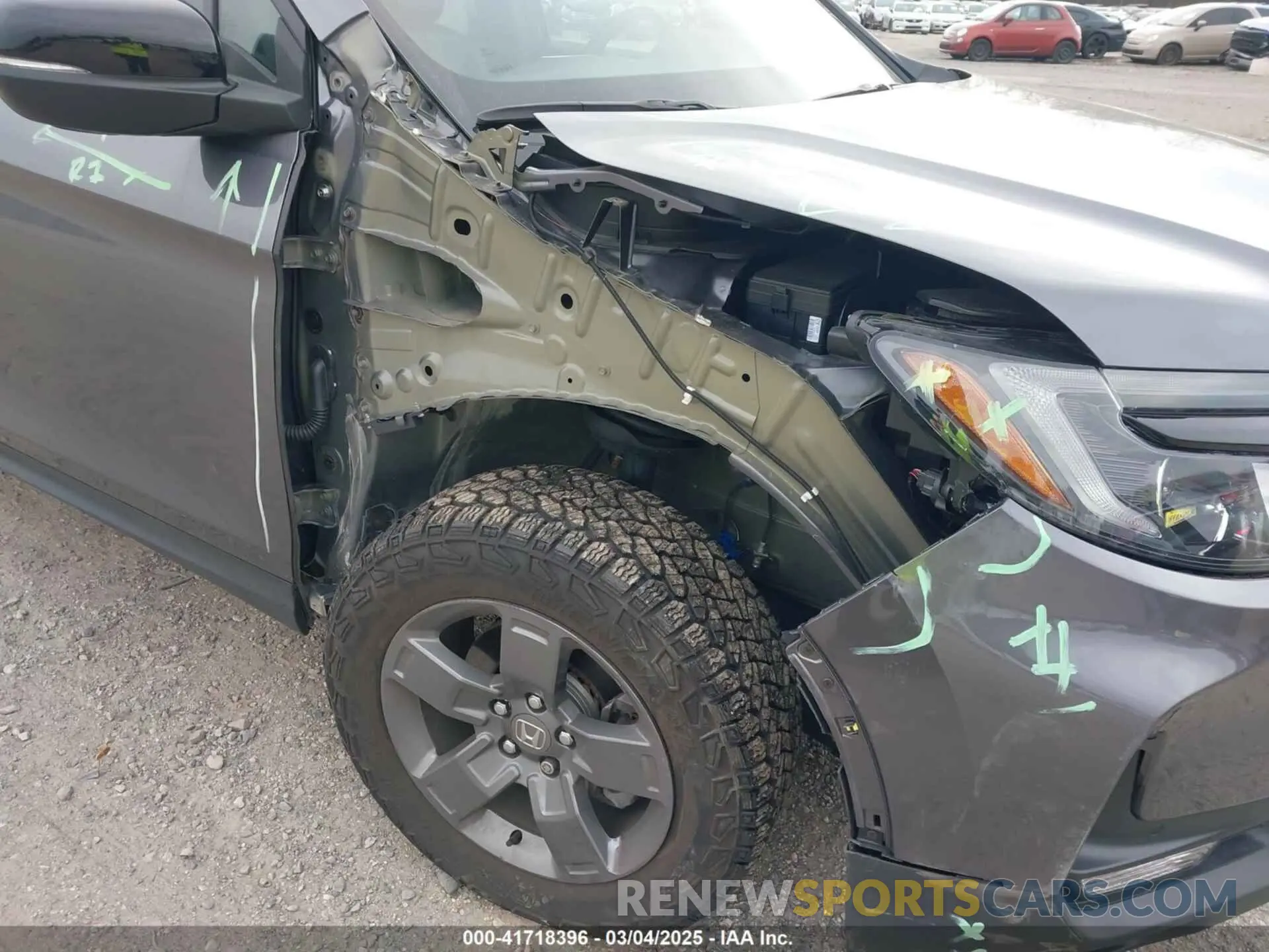 6 Photograph of a damaged car 5FPYK3F62RB021674 HONDA RIDGELINE 2024