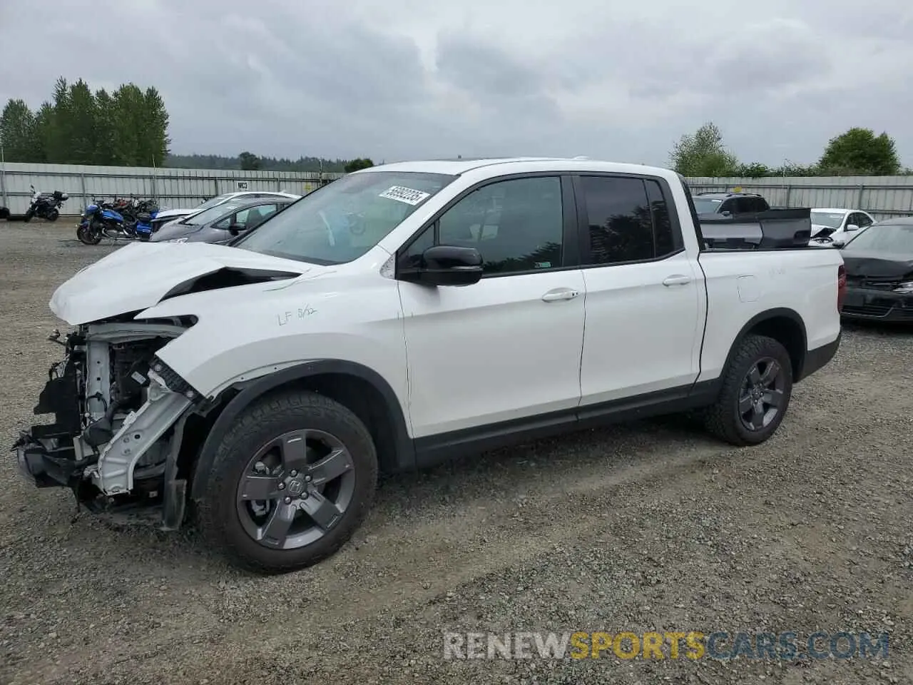 1 Photograph of a damaged car 5FPYK3F65RB009535 HONDA RIDGELINE 2024
