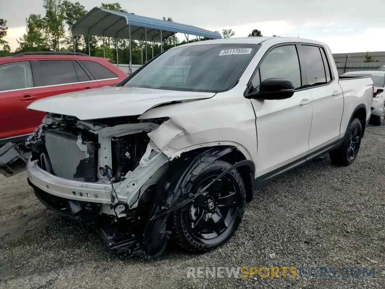 1 Photograph of a damaged car 5FPYK3F8XRB030740 HONDA RIDGELINE 2024