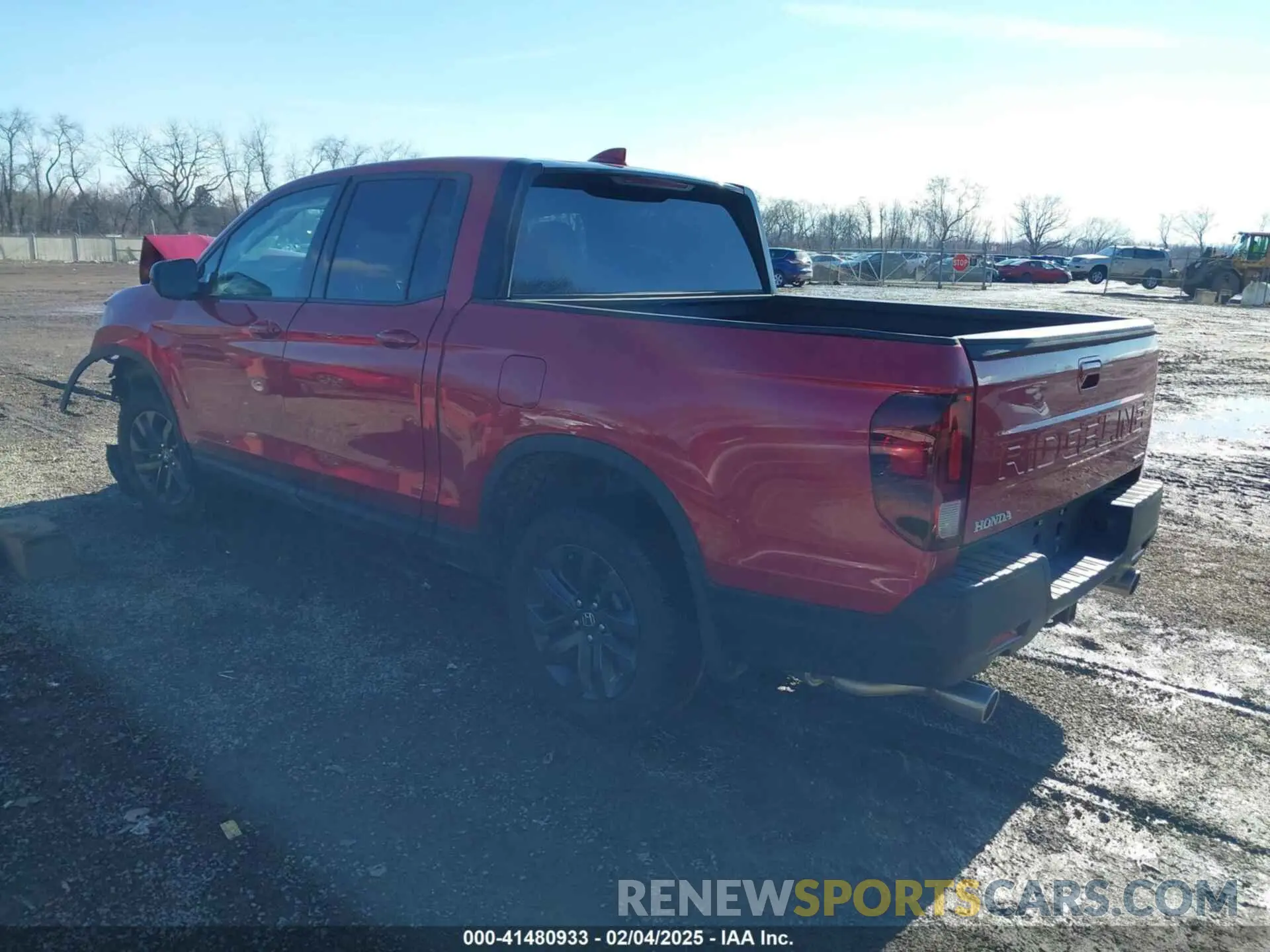 3 Фотография поврежденного автомобиля 5FPYK3F13SB007230 HONDA RIDGELINE 2025