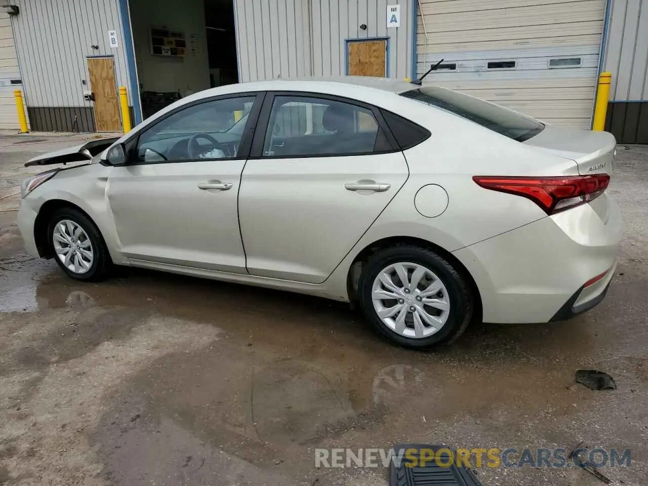 2 Photograph of a damaged car 3KPC24A30KE066162 HYUNDAI ACCENT 2019