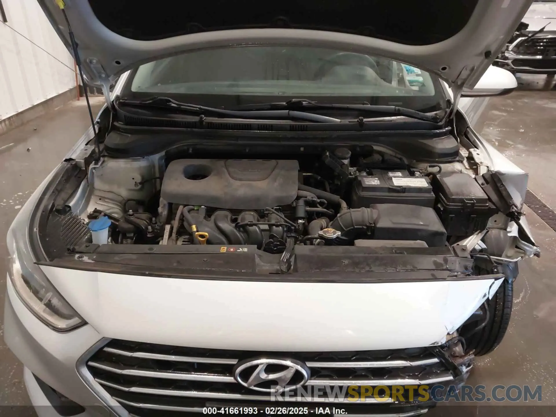 10 Фотография поврежденного автомобиля 3KPC24A30KE068820 HYUNDAI ACCENT 2019