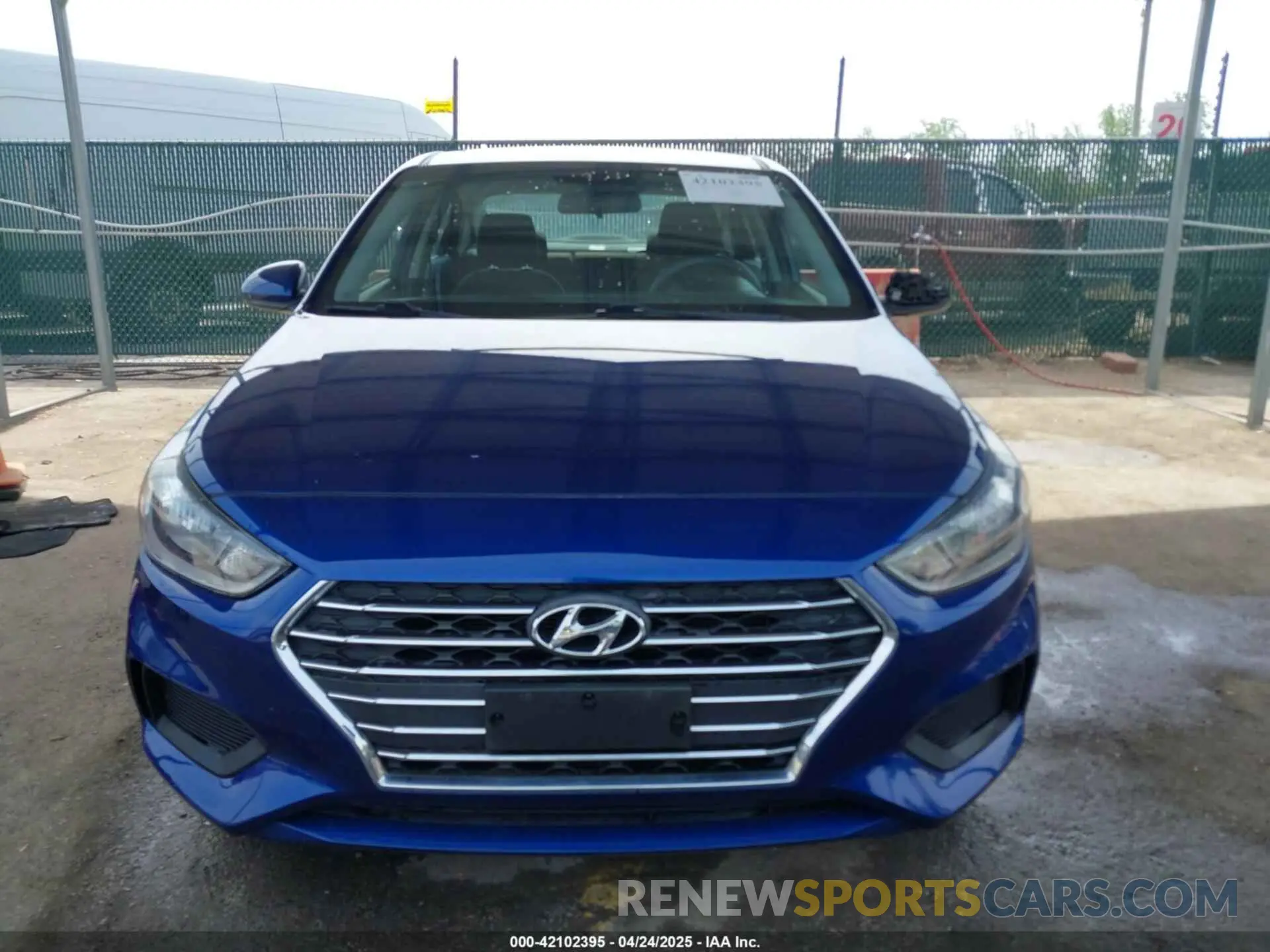 12 Photograph of a damaged car 3KPC24A30KE070857 HYUNDAI ACCENT 2019