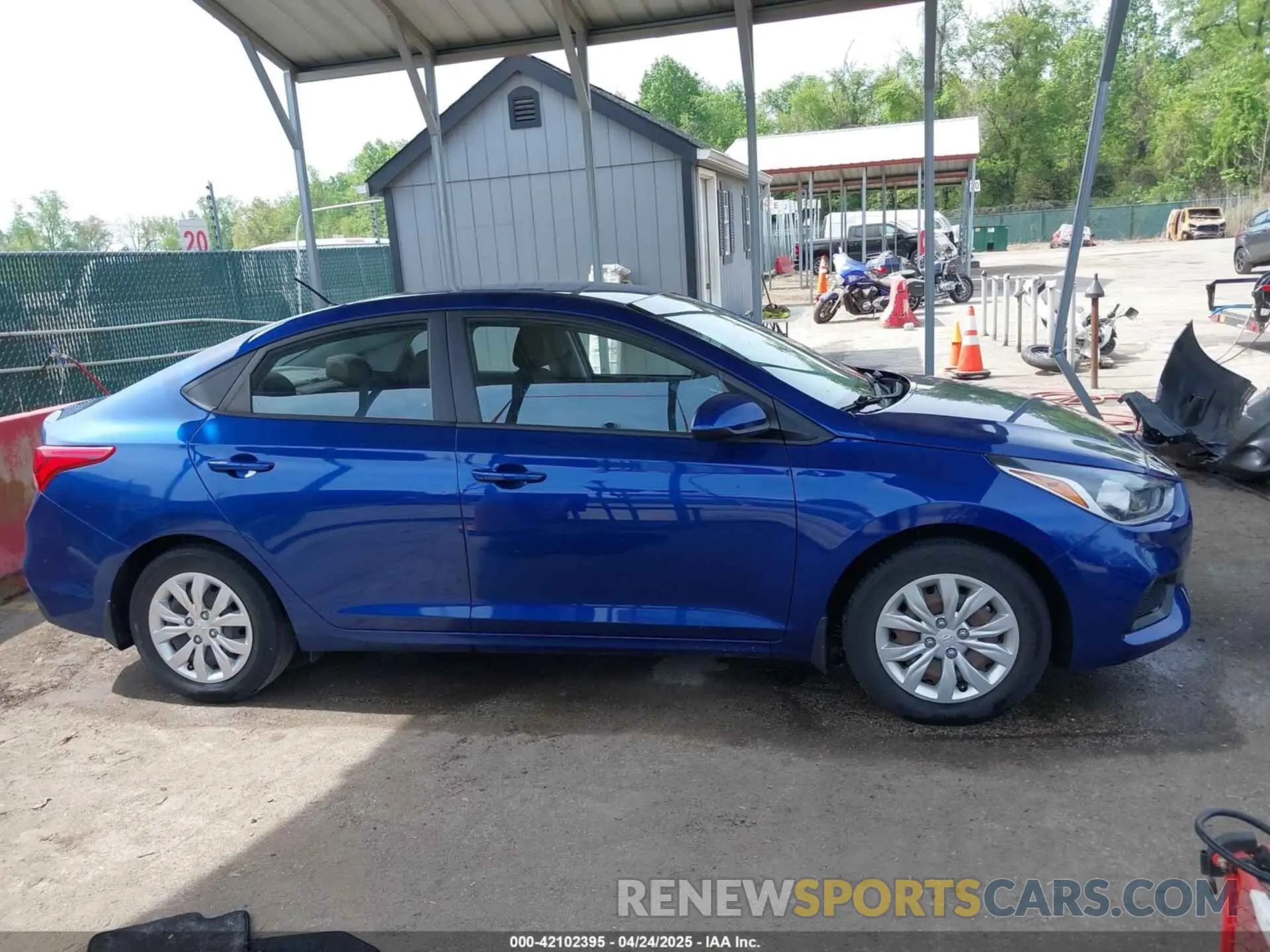 13 Photograph of a damaged car 3KPC24A30KE070857 HYUNDAI ACCENT 2019