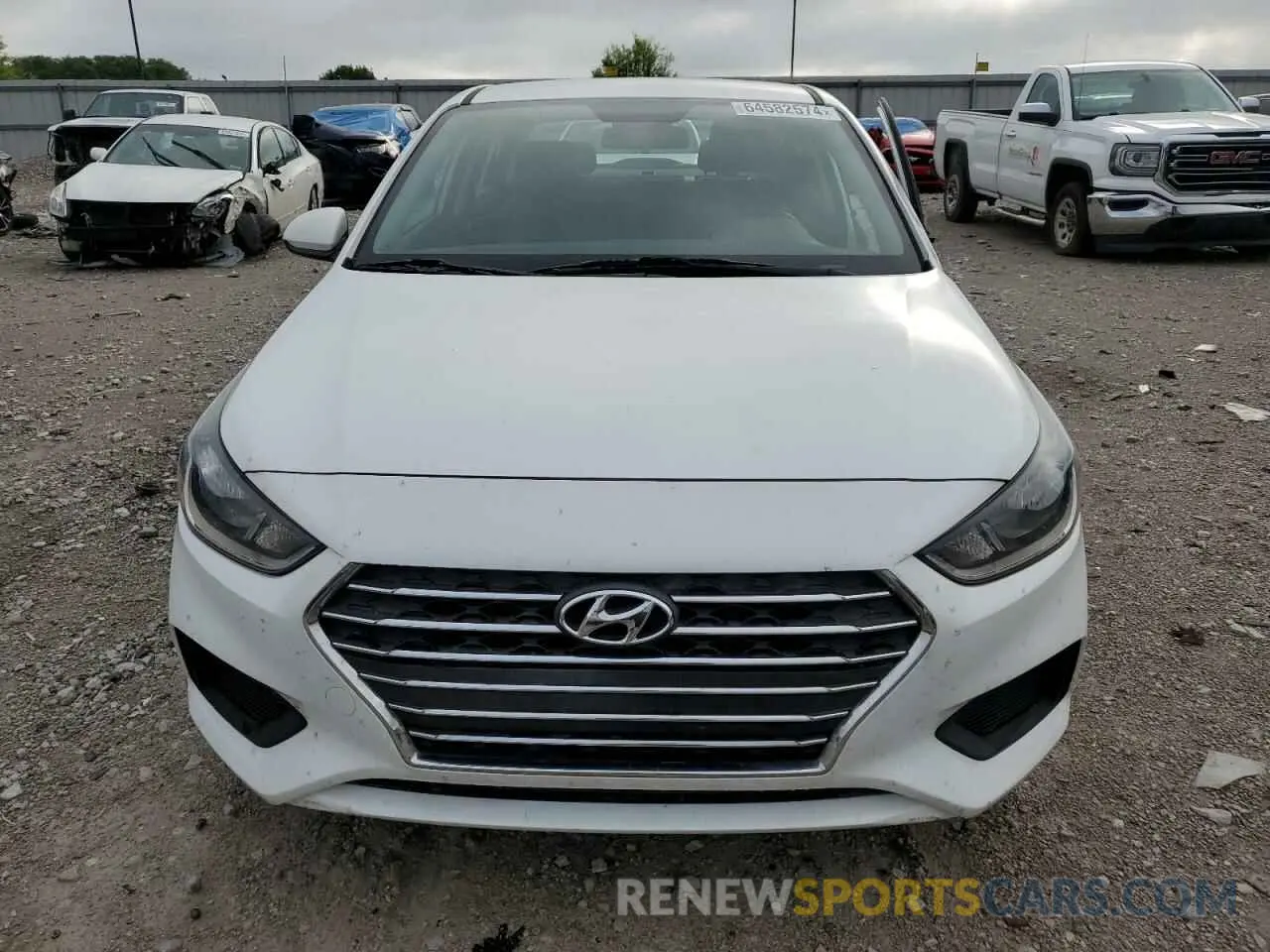 5 Photograph of a damaged car 3KPC24A31KE063903 HYUNDAI ACCENT 2019