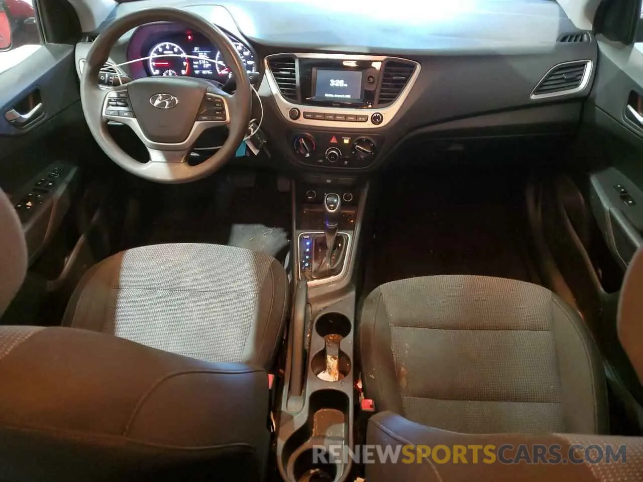 8 Photograph of a damaged car 3KPC24A31KE065182 HYUNDAI ACCENT 2019
