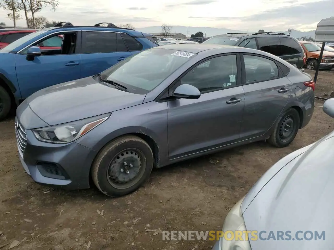1 Photograph of a damaged car 3KPC24A31KE068440 HYUNDAI ACCENT 2019