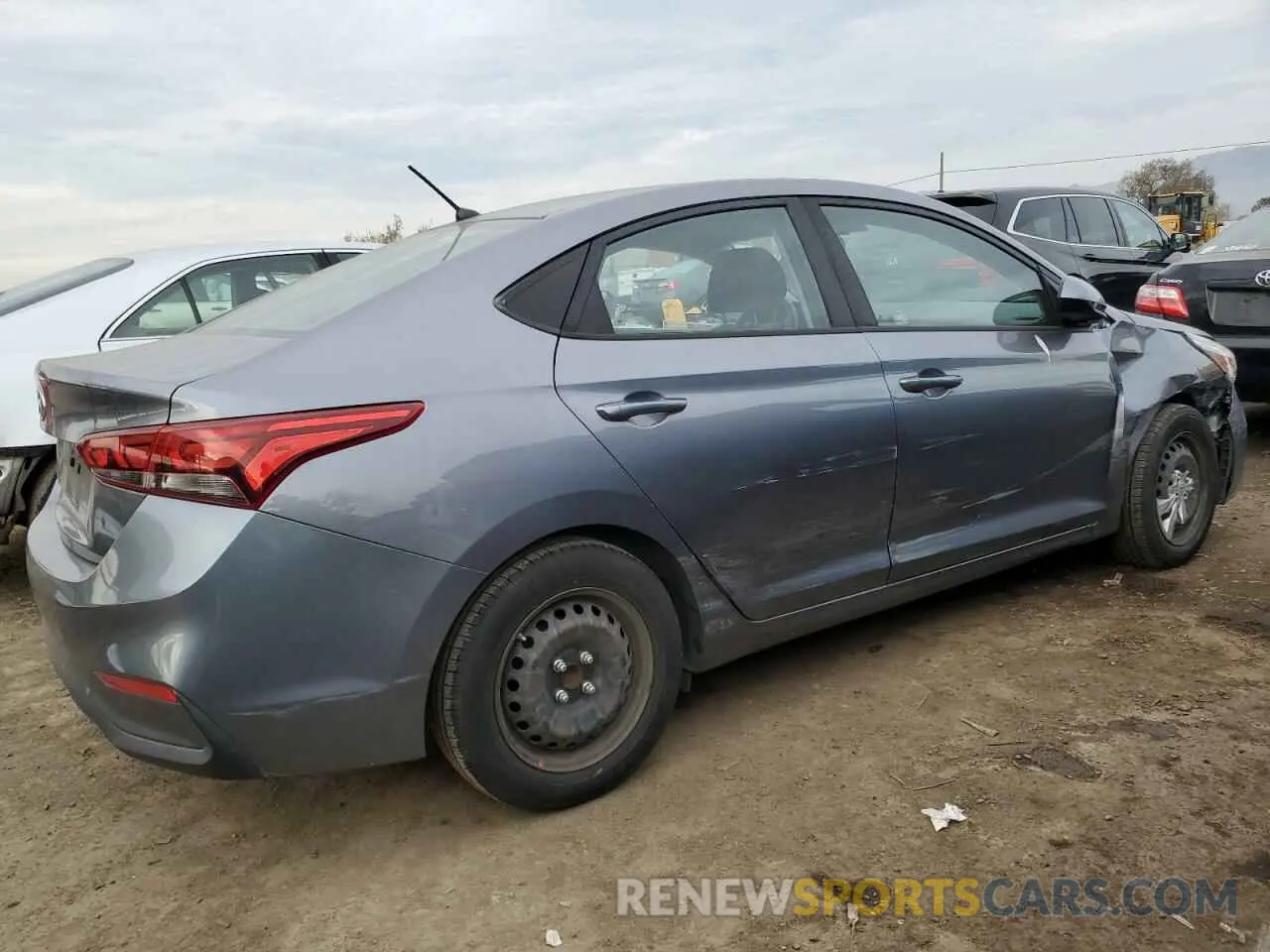 3 Photograph of a damaged car 3KPC24A31KE068440 HYUNDAI ACCENT 2019