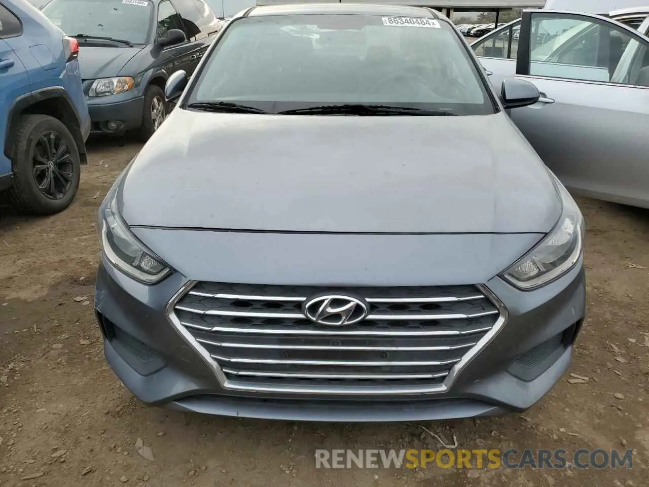 5 Photograph of a damaged car 3KPC24A31KE068440 HYUNDAI ACCENT 2019