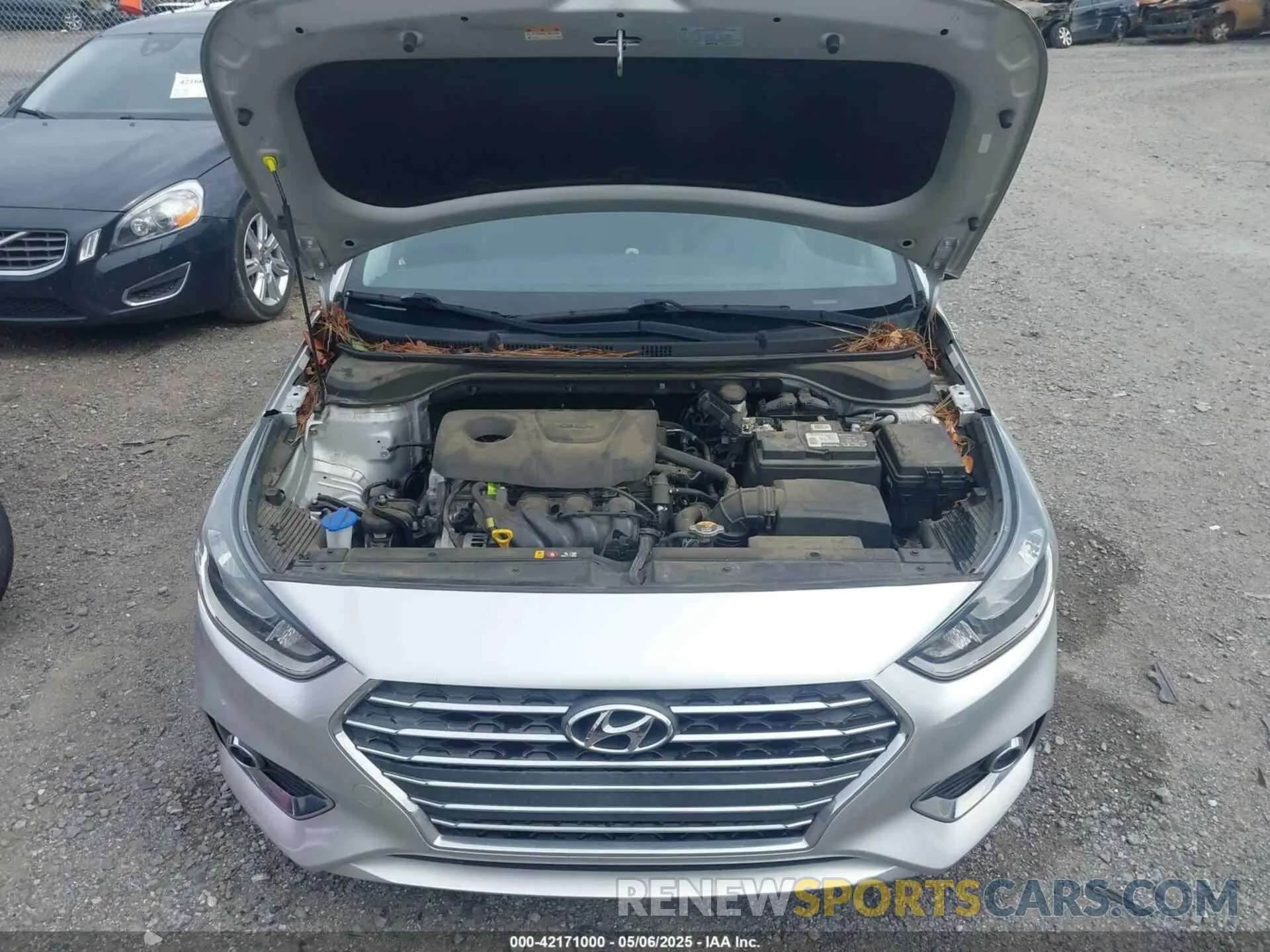 10 Фотография поврежденного автомобиля 3KPC24A31KE069202 HYUNDAI ACCENT 2019