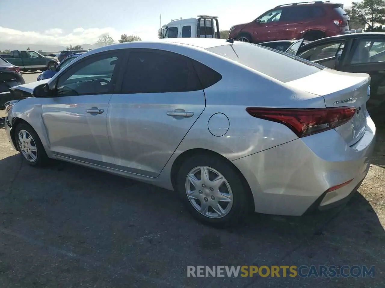 2 Photograph of a damaged car 3KPC24A31KE084816 HYUNDAI ACCENT 2019