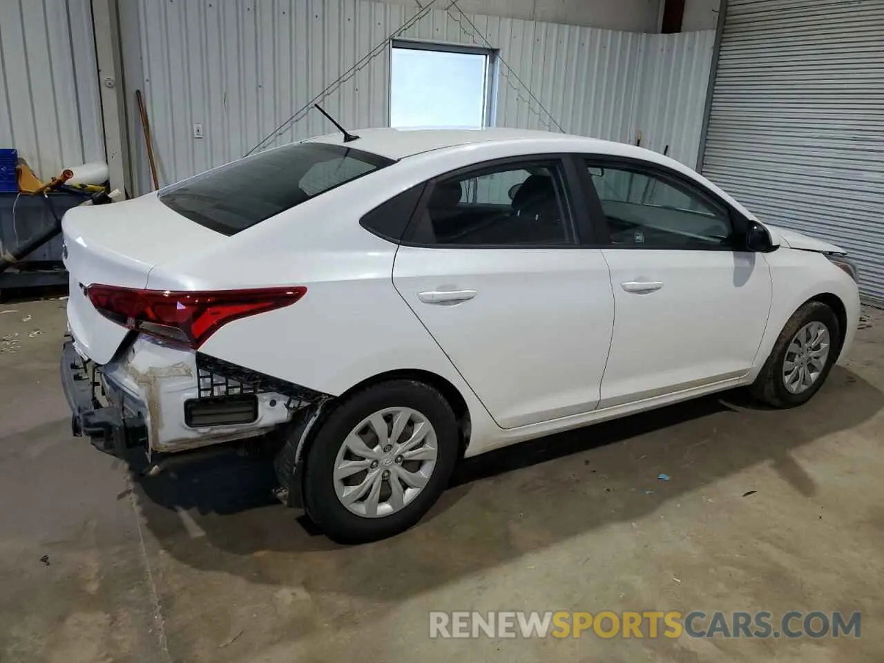 3 Photograph of a damaged car 3KPC24A32KE057060 HYUNDAI ACCENT 2019
