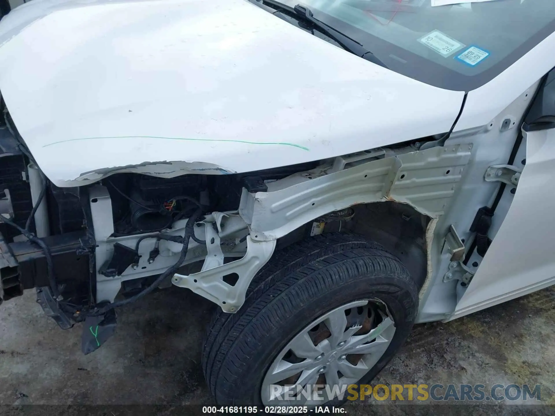 6 Photograph of a damaged car 3KPC24A32KE058001 HYUNDAI ACCENT 2019