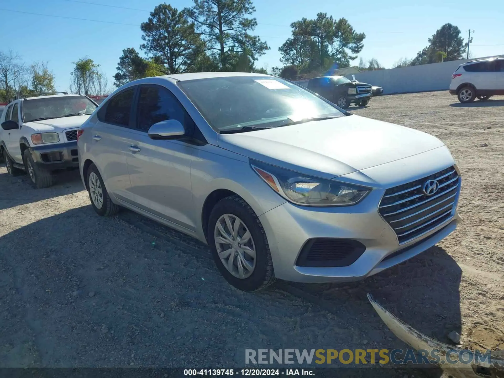 1 Фотография поврежденного автомобиля 3KPC24A32KE059777 HYUNDAI ACCENT 2019