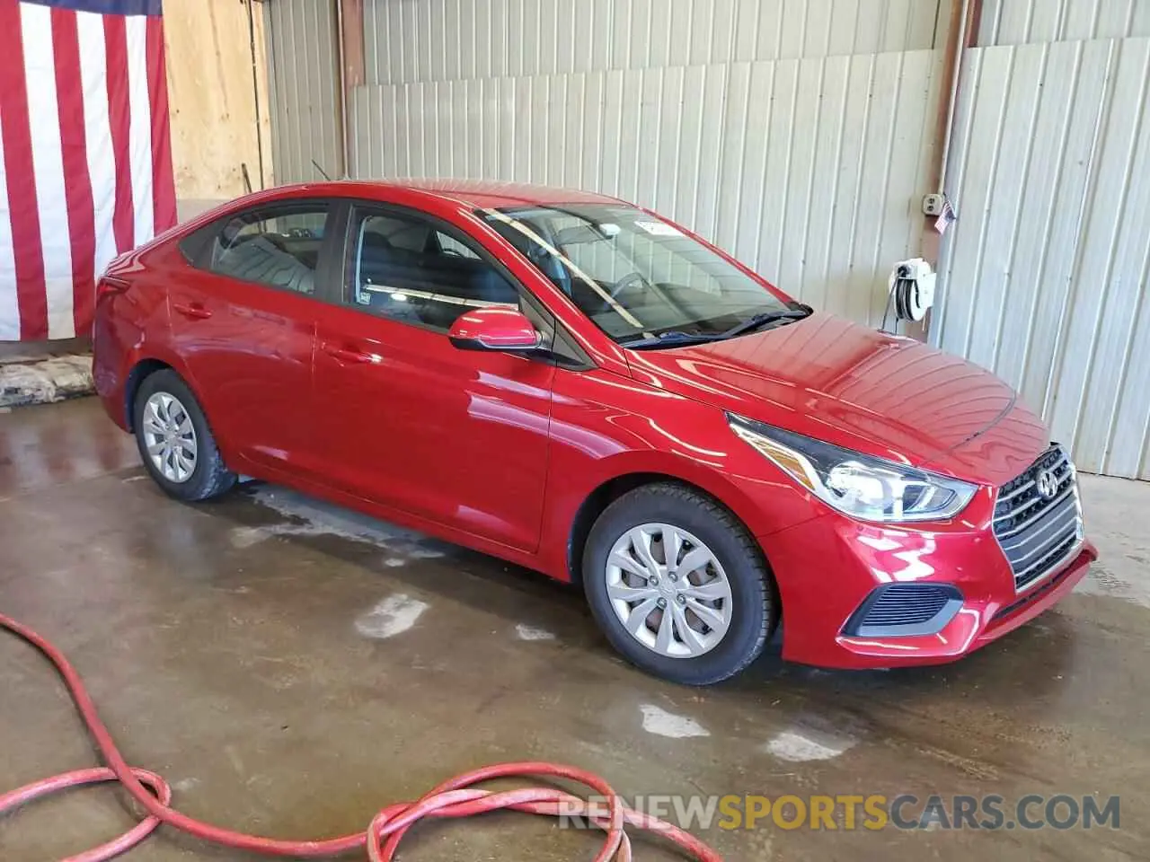 4 Photograph of a damaged car 3KPC24A32KE077647 HYUNDAI ACCENT 2019