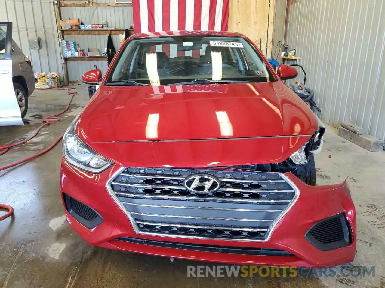 5 Photograph of a damaged car 3KPC24A32KE077647 HYUNDAI ACCENT 2019