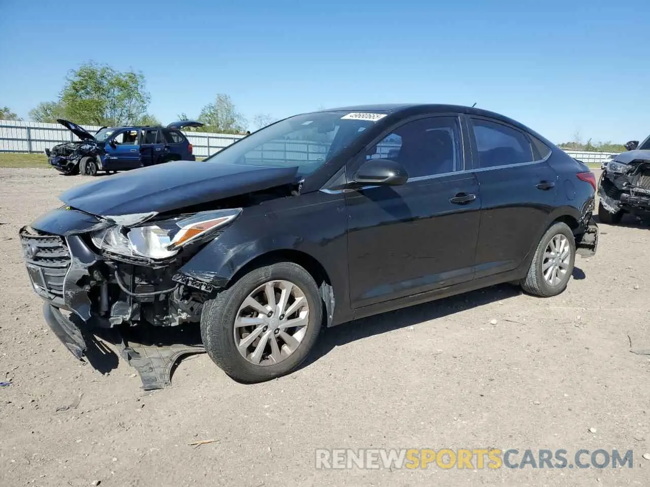 1 Фотография поврежденного автомобиля 3KPC24A33KE069542 HYUNDAI ACCENT 2019