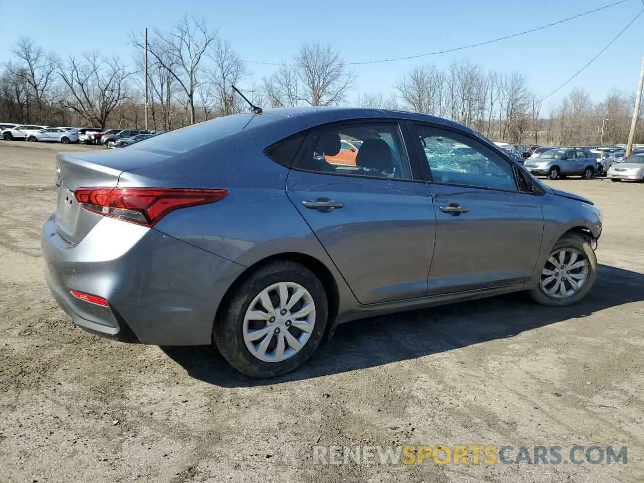 3 Фотография поврежденного автомобиля 3KPC24A33KE071209 HYUNDAI ACCENT 2019