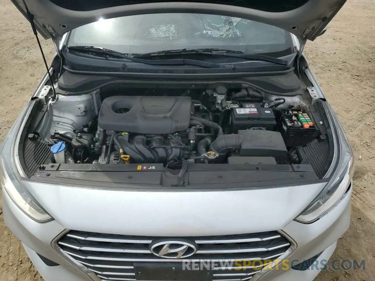 11 Photograph of a damaged car 3KPC24A33KE084235 HYUNDAI ACCENT 2019