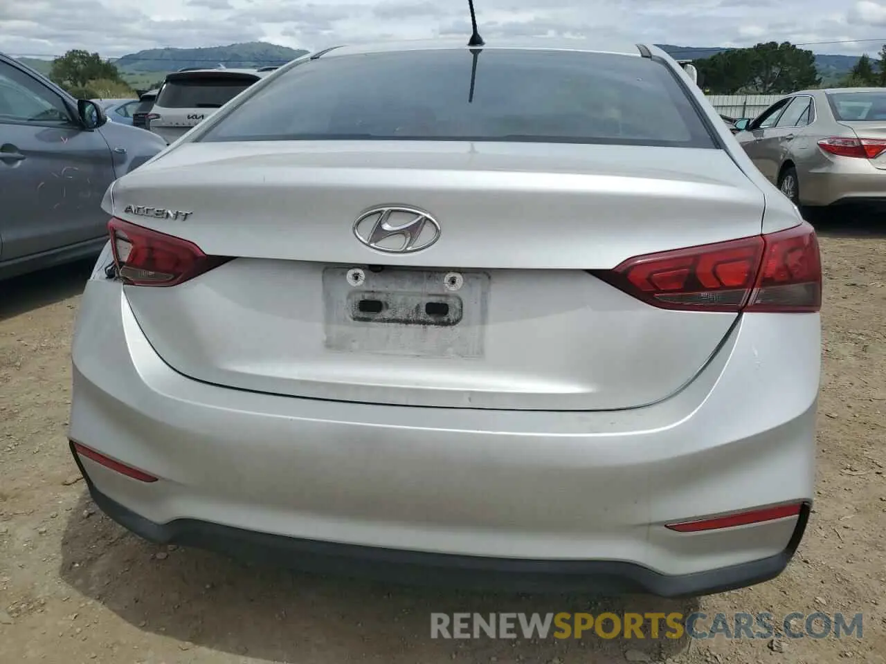 6 Photograph of a damaged car 3KPC24A33KE084235 HYUNDAI ACCENT 2019