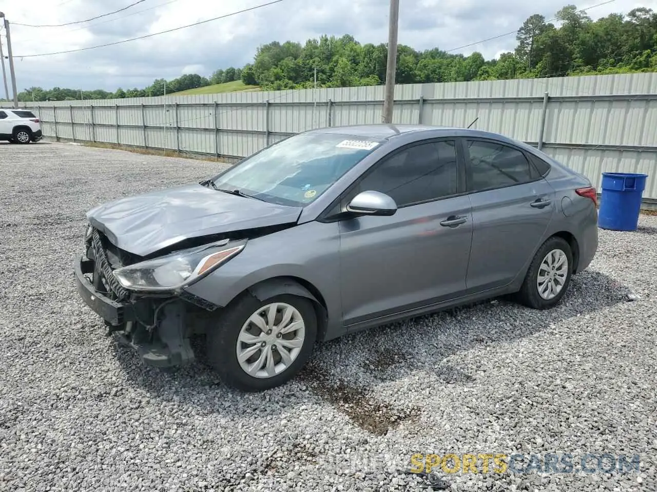 1 Photograph of a damaged car 3KPC24A33KE088642 HYUNDAI ACCENT 2019