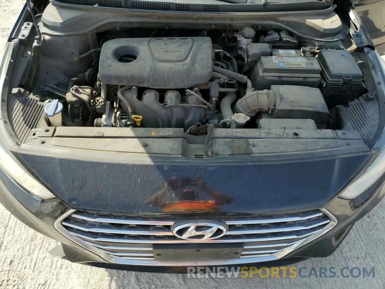 11 Photograph of a damaged car 3KPC24A34KE057027 HYUNDAI ACCENT 2019