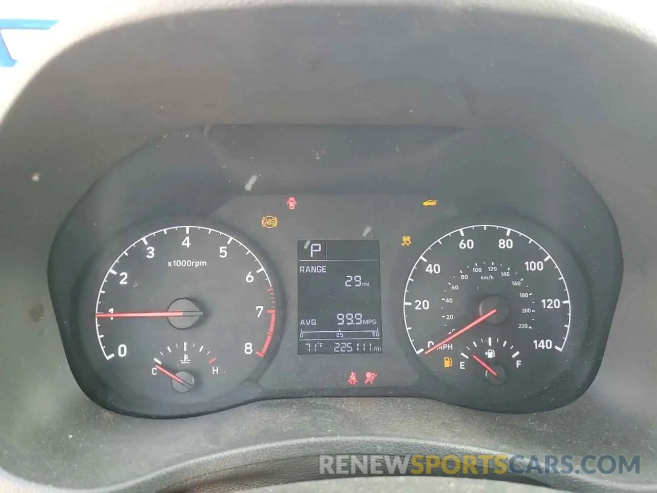 9 Photograph of a damaged car 3KPC24A34KE057027 HYUNDAI ACCENT 2019
