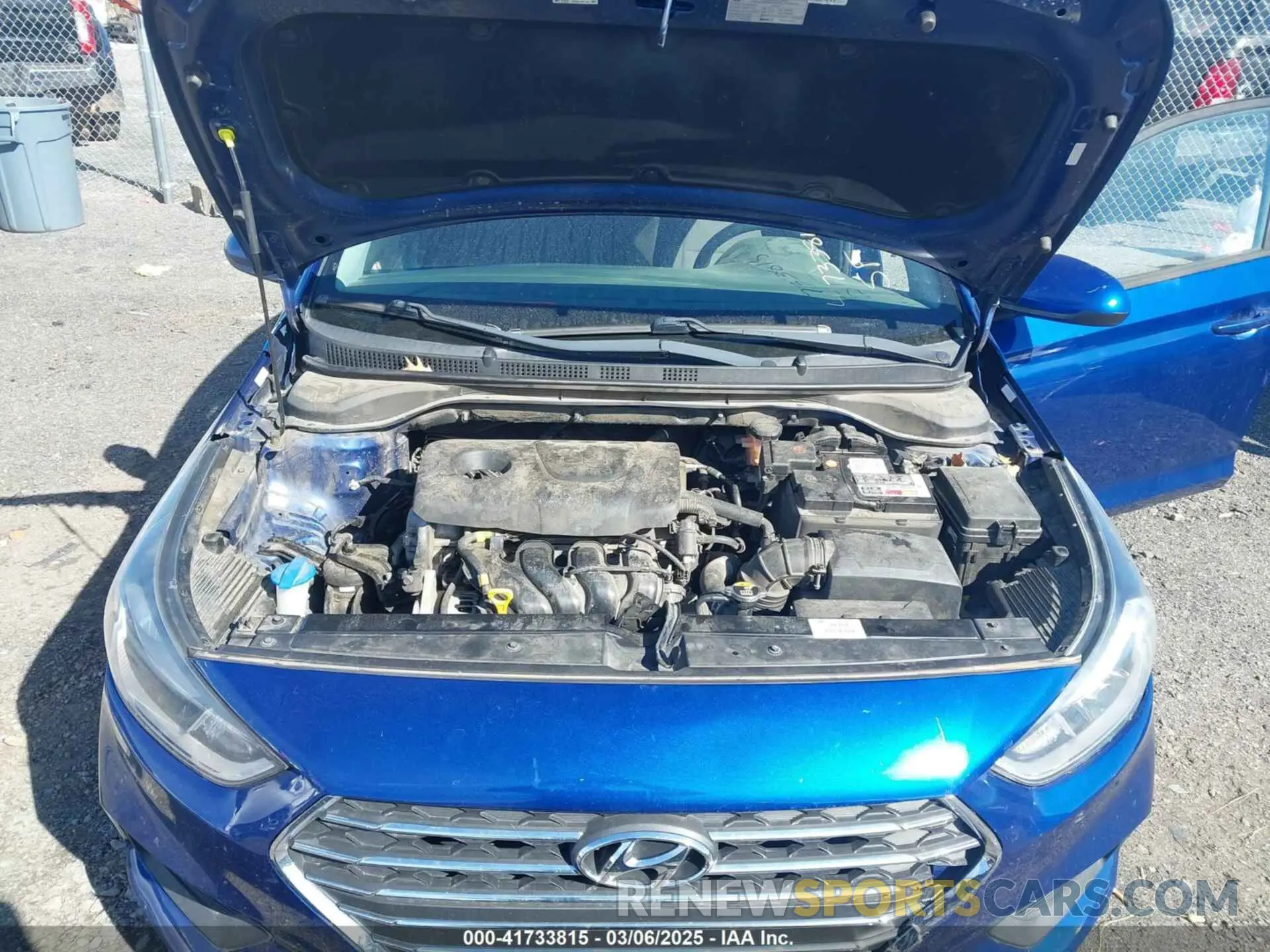 10 Photograph of a damaged car 3KPC24A34KE059814 HYUNDAI ACCENT 2019