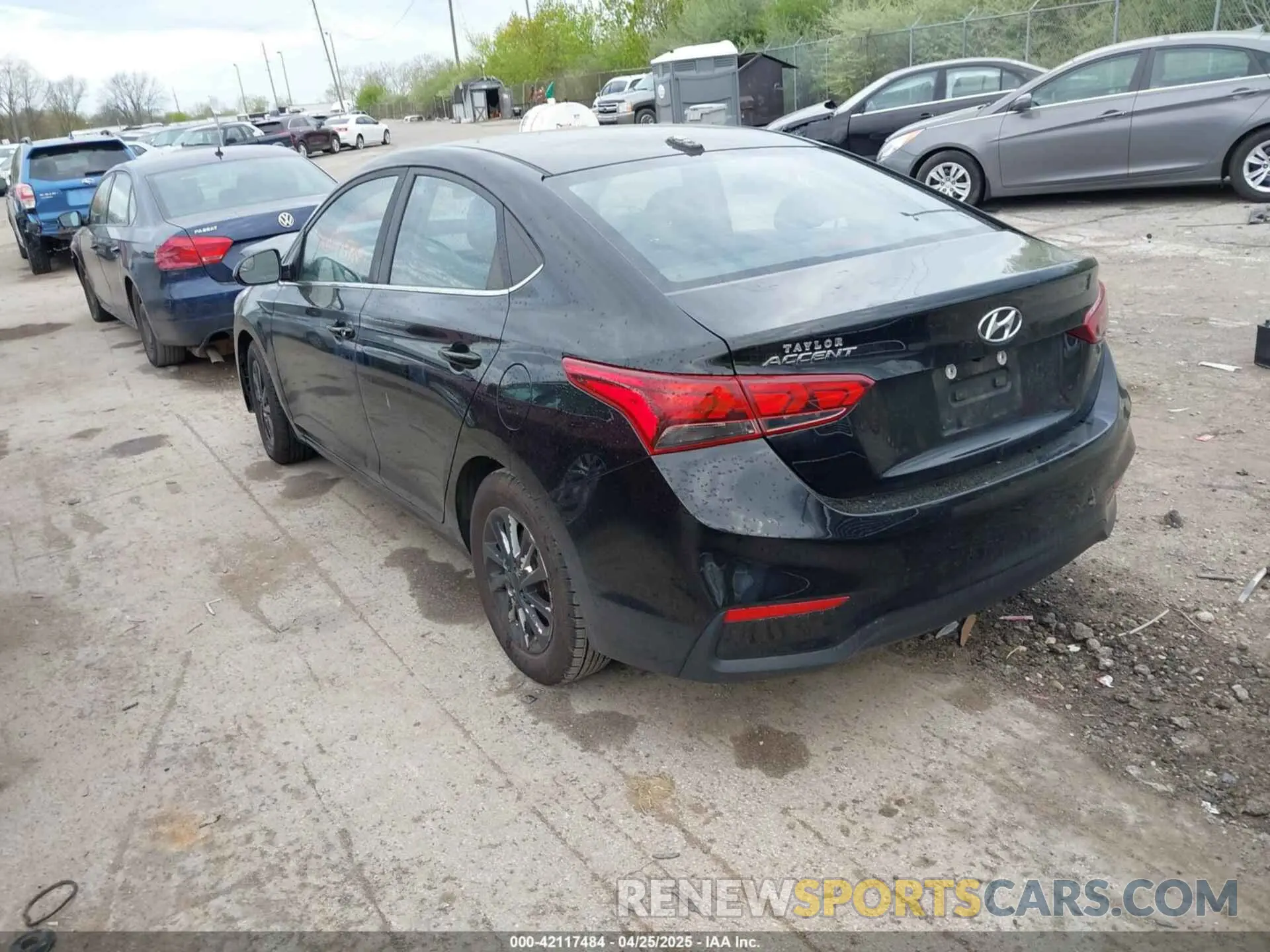 3 Photograph of a damaged car 3KPC24A34KE060798 HYUNDAI ACCENT 2019