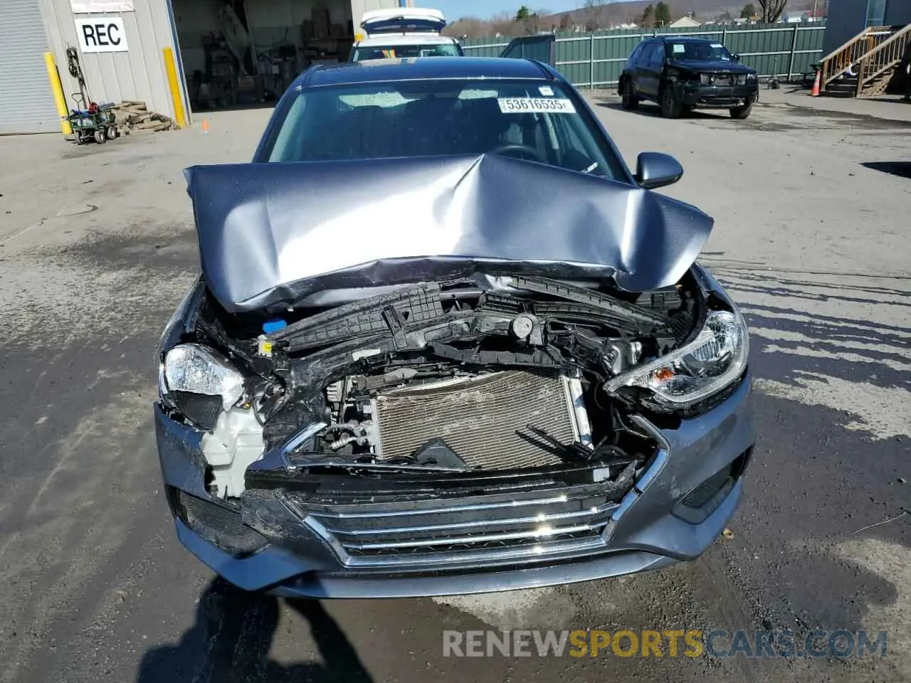 5 Photograph of a damaged car 3KPC24A34KE065046 HYUNDAI ACCENT 2019