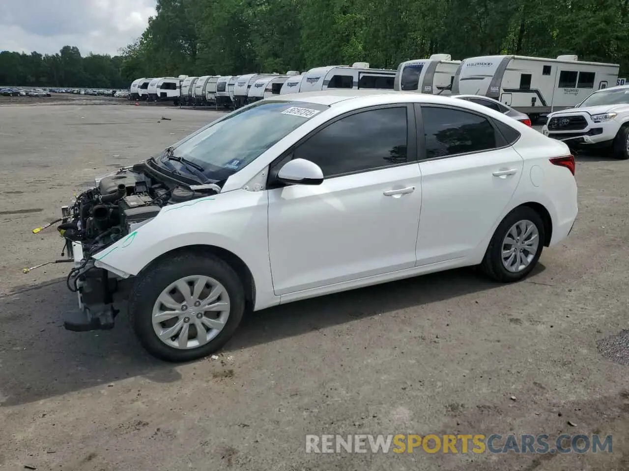 1 Фотография поврежденного автомобиля 3KPC24A34KE066598 HYUNDAI ACCENT 2019