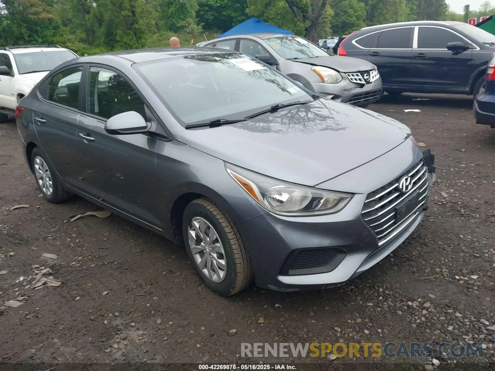 1 Фотография поврежденного автомобиля 3KPC24A34KE087001 HYUNDAI ACCENT 2019