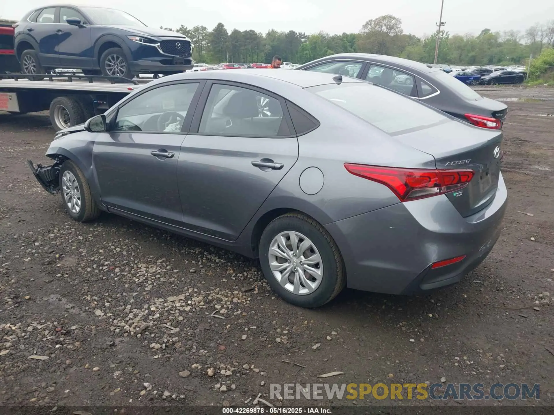 3 Фотография поврежденного автомобиля 3KPC24A34KE087001 HYUNDAI ACCENT 2019