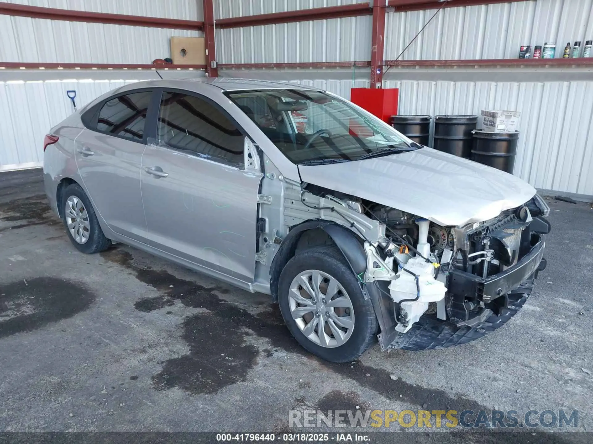 1 Фотография поврежденного автомобиля 3KPC24A34KE088438 HYUNDAI ACCENT 2019