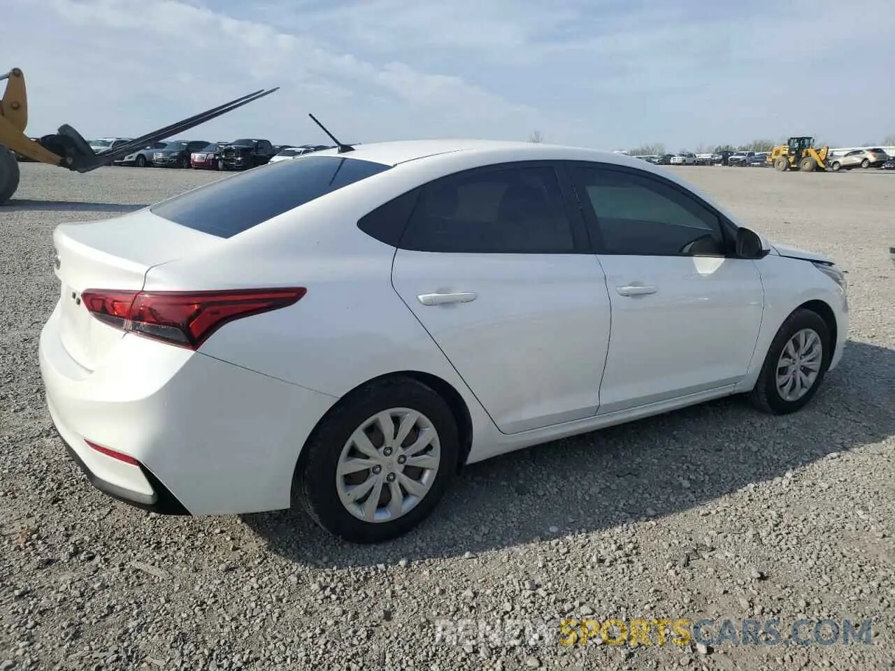 3 Photograph of a damaged car 3KPC24A35KE054086 HYUNDAI ACCENT 2019