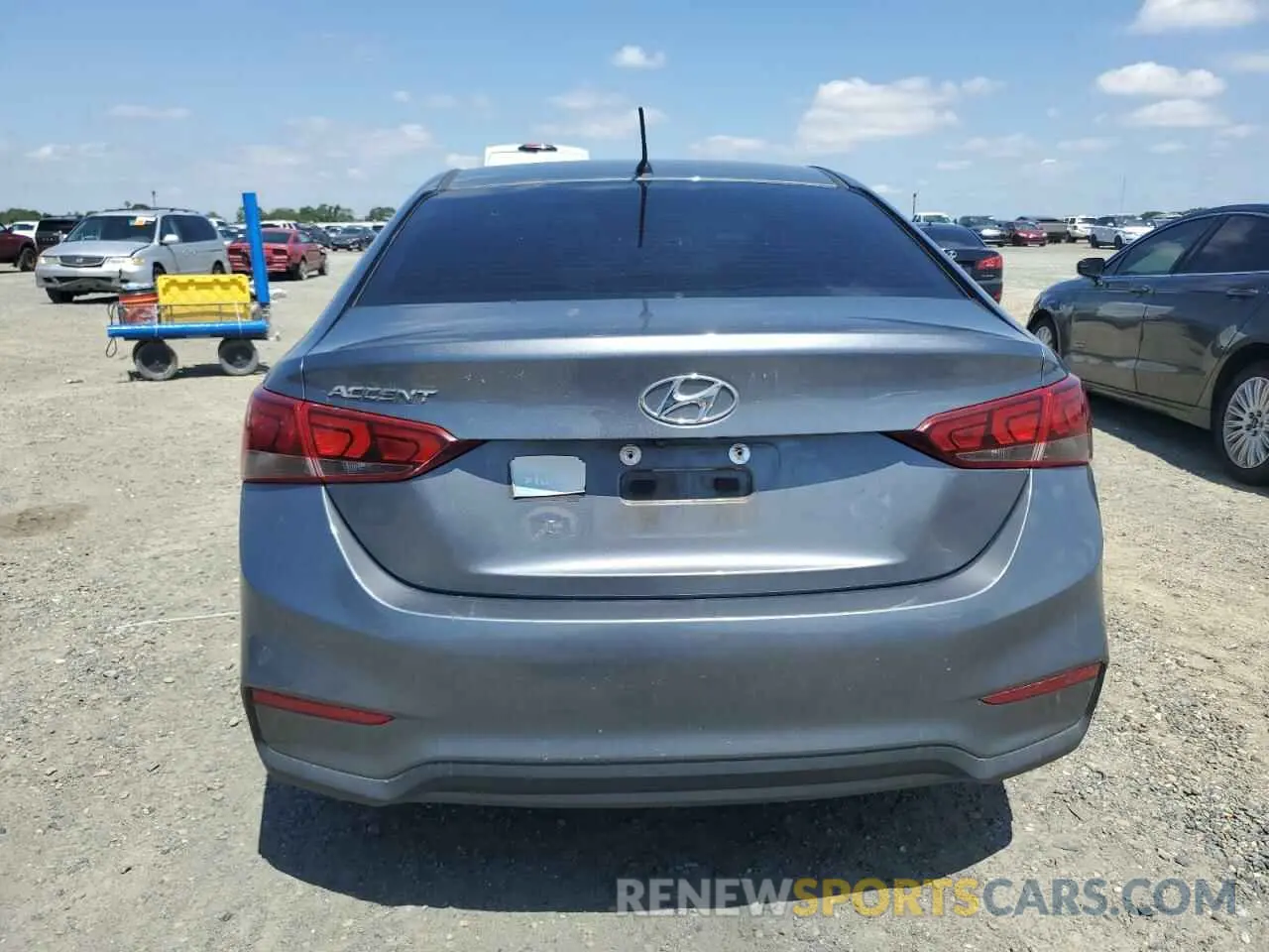 6 Фотография поврежденного автомобиля 3KPC24A35KE062334 HYUNDAI ACCENT 2019