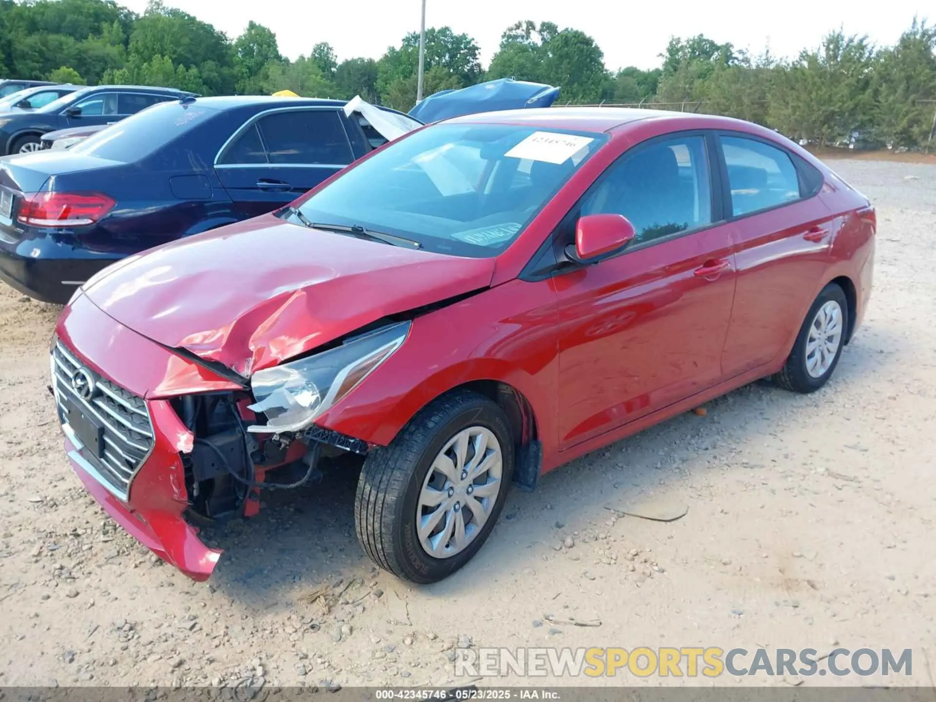 2 Фотография поврежденного автомобиля 3KPC24A35KE064617 HYUNDAI ACCENT 2019
