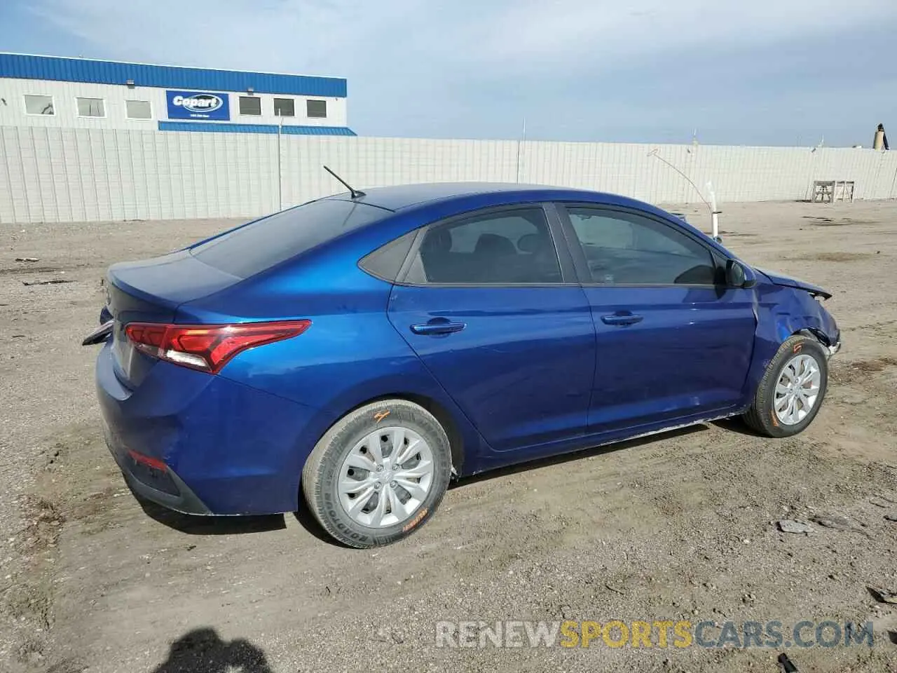 3 Photograph of a damaged car 3KPC24A35KE071826 HYUNDAI ACCENT 2019