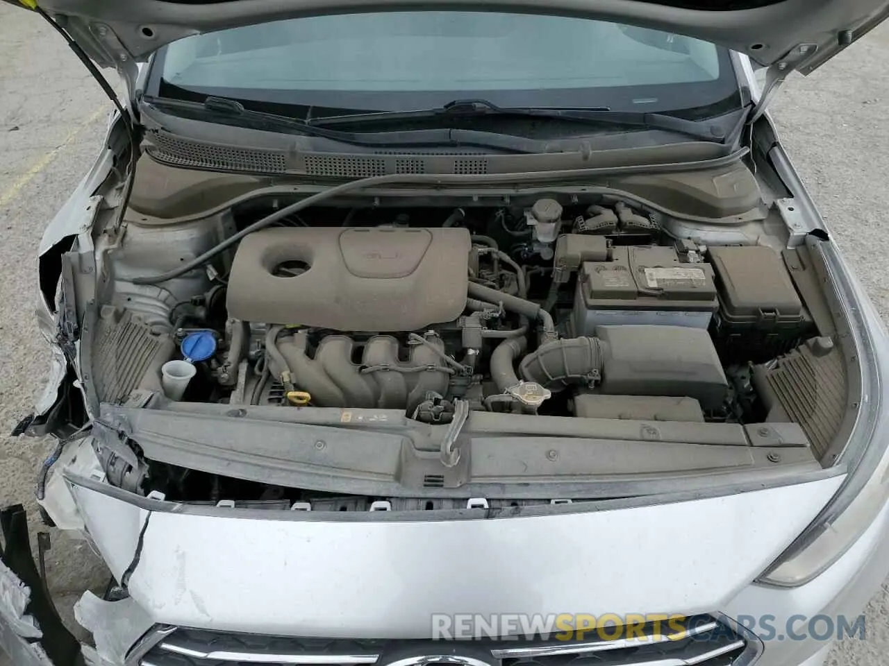 11 Фотография поврежденного автомобиля 3KPC24A35KE073687 HYUNDAI ACCENT 2019