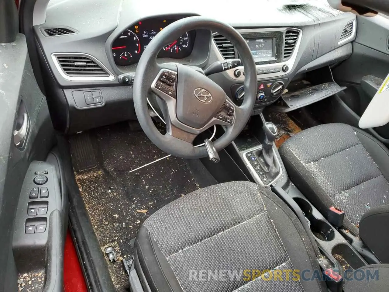 8 Фотография поврежденного автомобиля 3KPC24A35KE083992 HYUNDAI ACCENT 2019