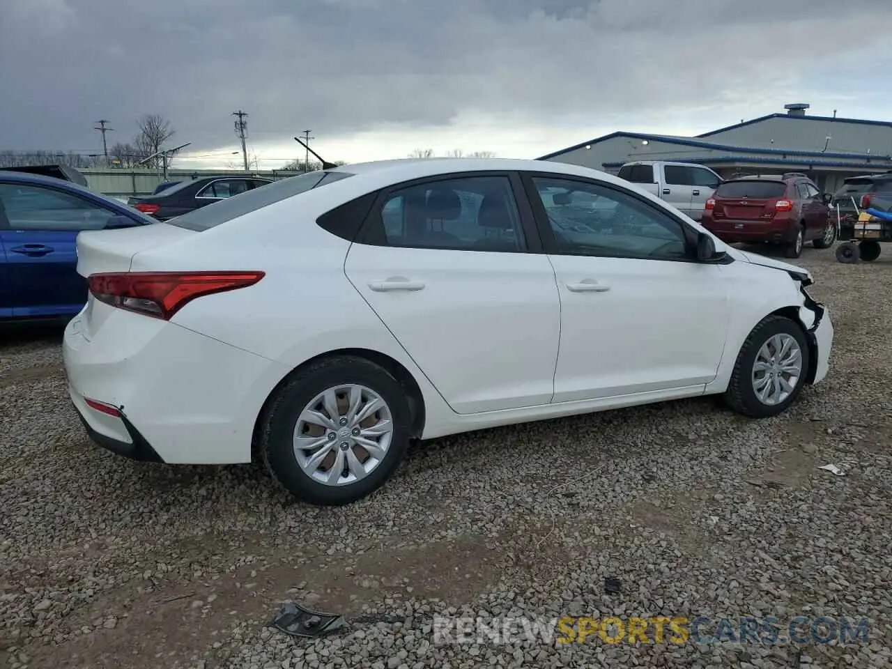 3 Photograph of a damaged car 3KPC24A36KE066005 HYUNDAI ACCENT 2019