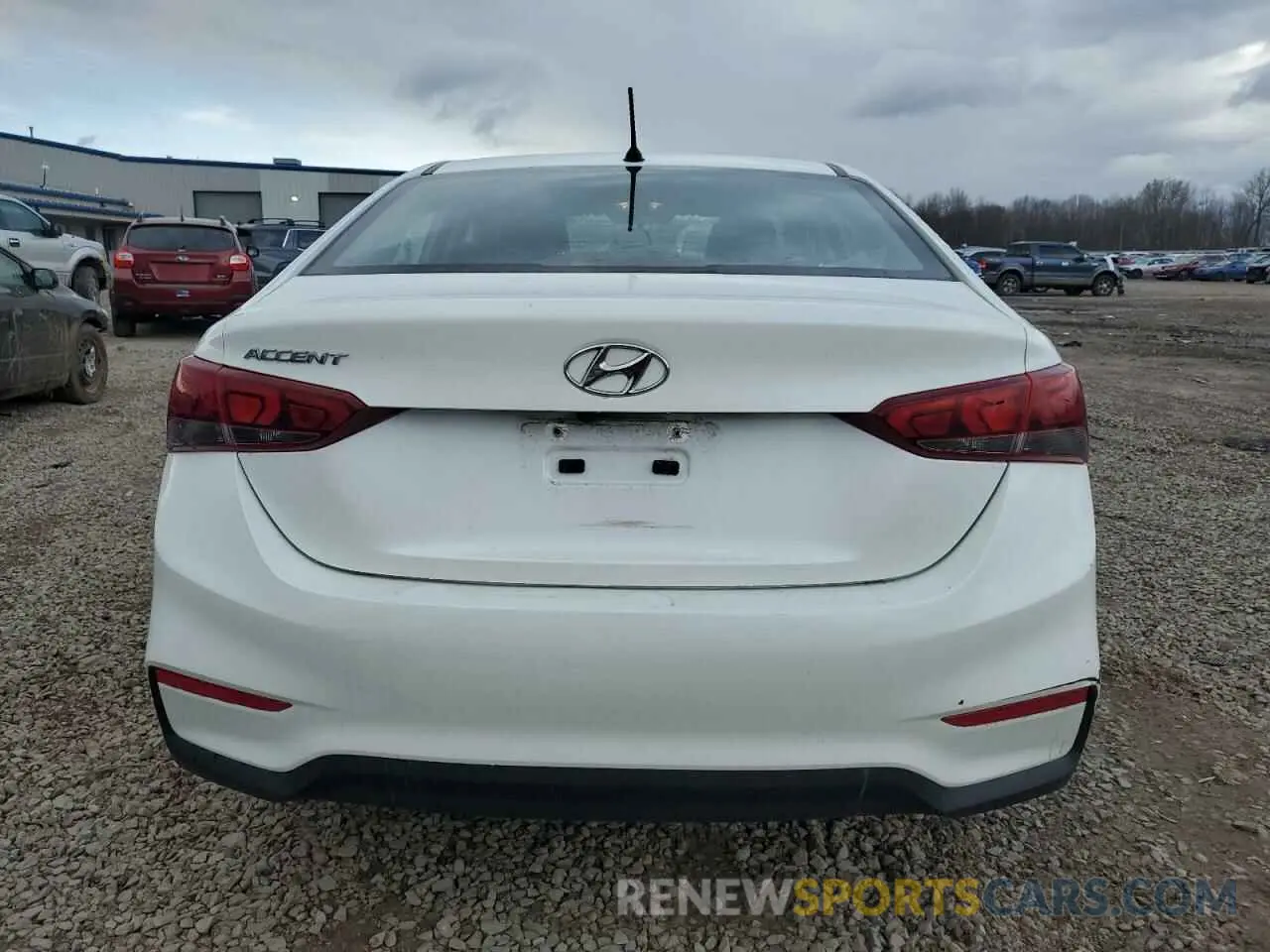 6 Photograph of a damaged car 3KPC24A36KE066005 HYUNDAI ACCENT 2019