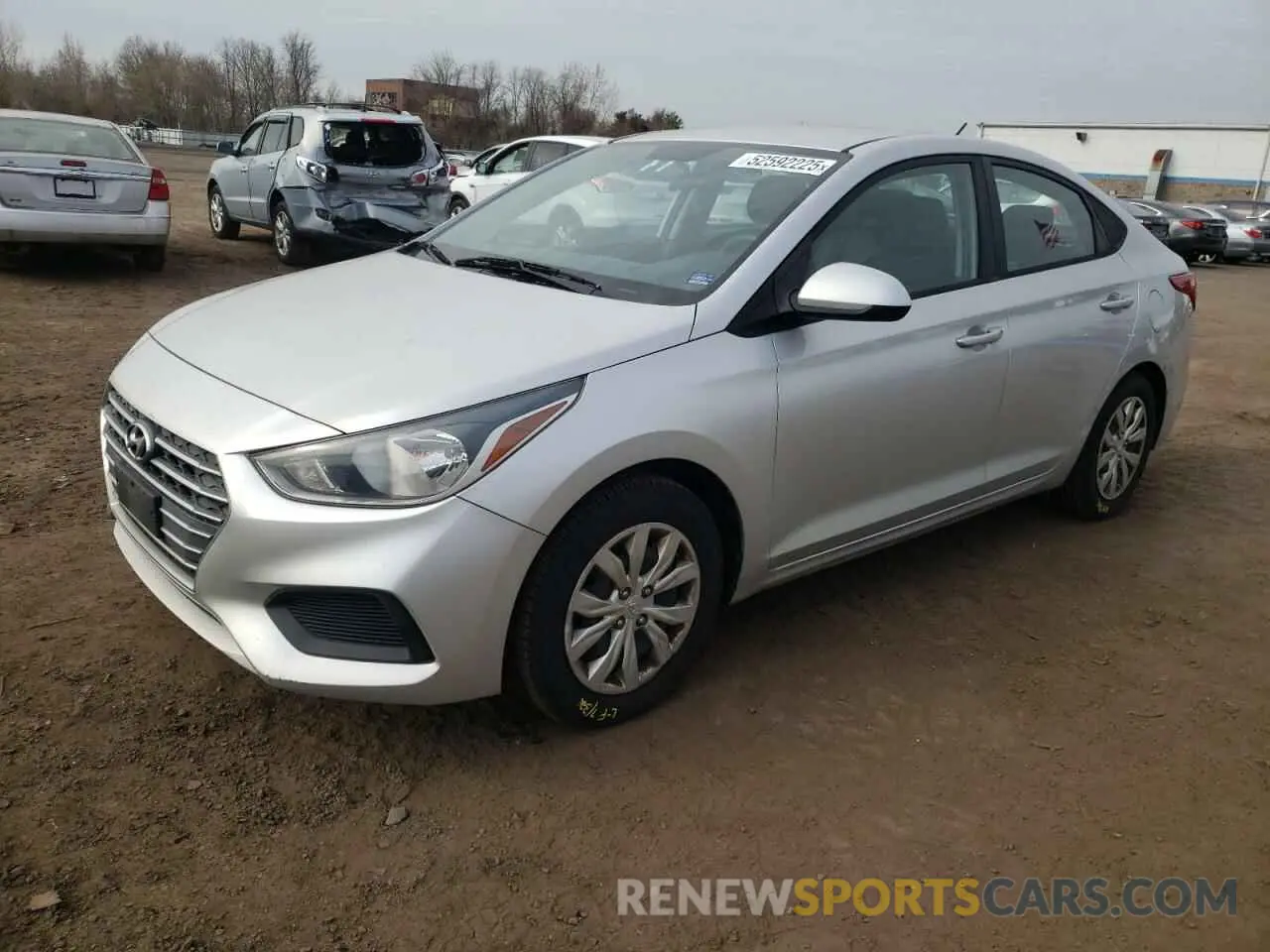 1 Photograph of a damaged car 3KPC24A36KE069941 HYUNDAI ACCENT 2019