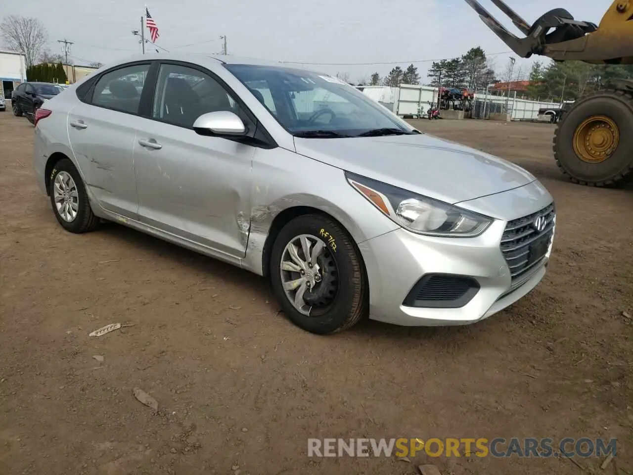 4 Photograph of a damaged car 3KPC24A36KE069941 HYUNDAI ACCENT 2019