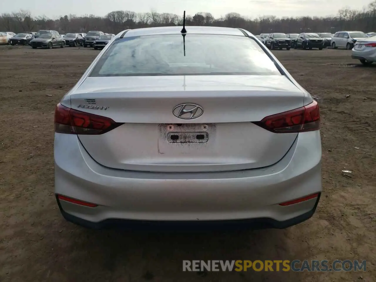6 Photograph of a damaged car 3KPC24A36KE069941 HYUNDAI ACCENT 2019